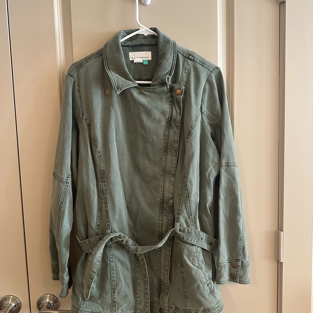 Anthropologie Sage Utility Jacket